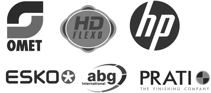 Omet, HD Flexo, HP, Esko, abg International, Prati the finishing company